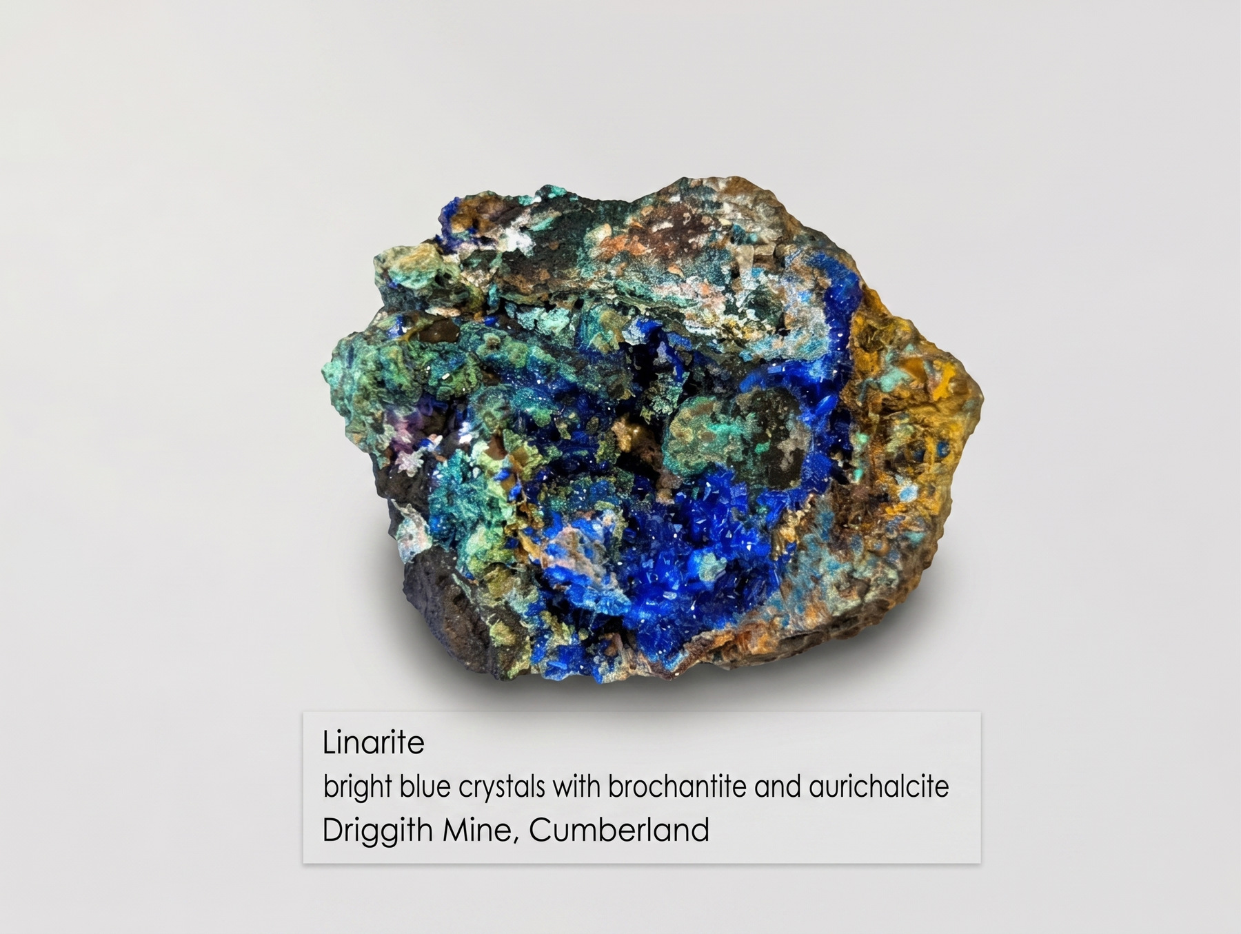 Driggith Mine, Linarite